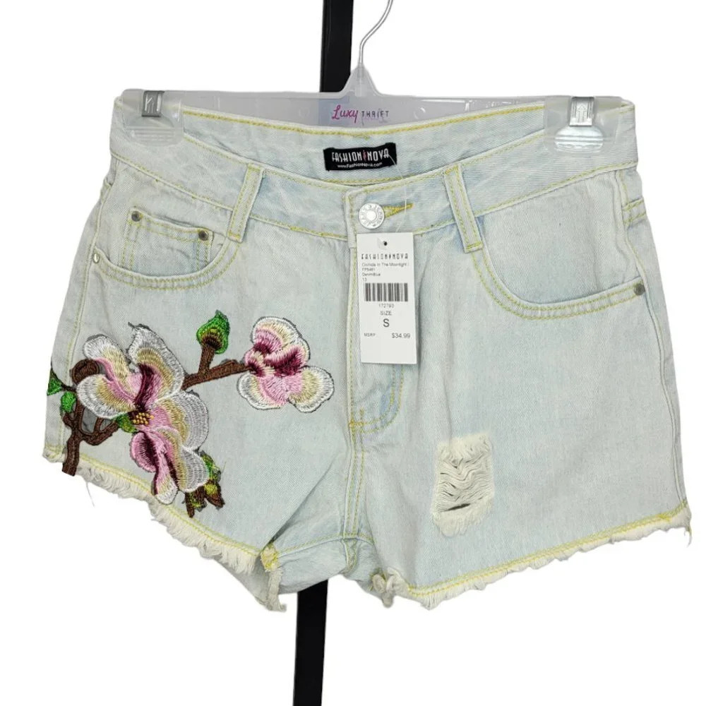 Fashiona Nova Denim Shorts